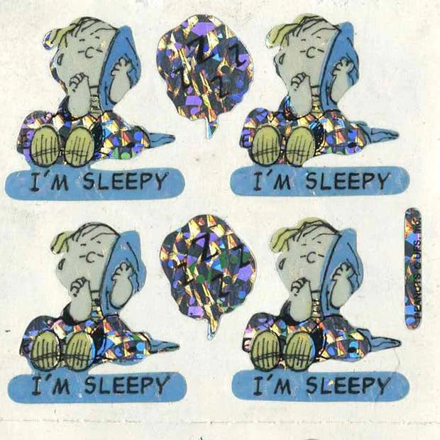 Stickermagic, Prismatic Stickers - Linus Im Sleepy