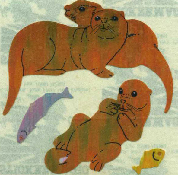 Stickermagic, Pearlie Stickers - Otters
