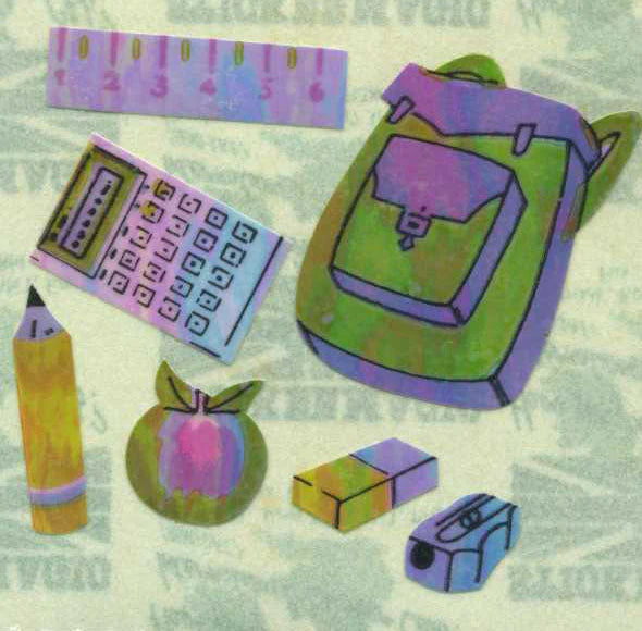 Stickermagic, Pearlie Stickers - School