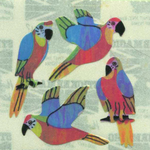 Stickermagic, Pearlie Stickers - Parrots