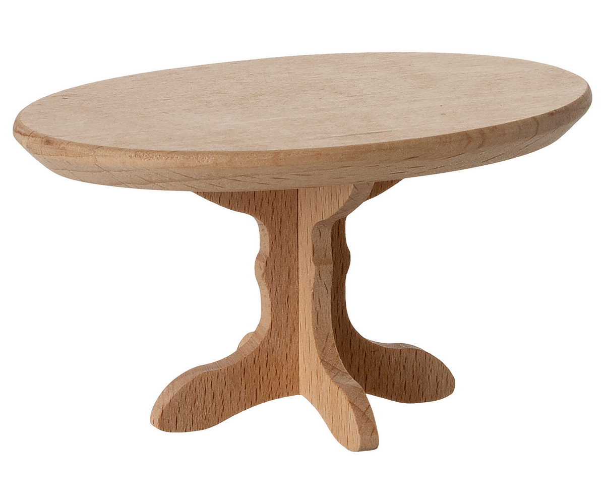 Ovaler Couchtisch, Maus - Natur. Maileg