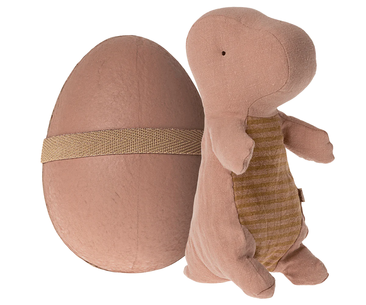 Maileg, Gantosaurus im Ei, Klein - Altrosa