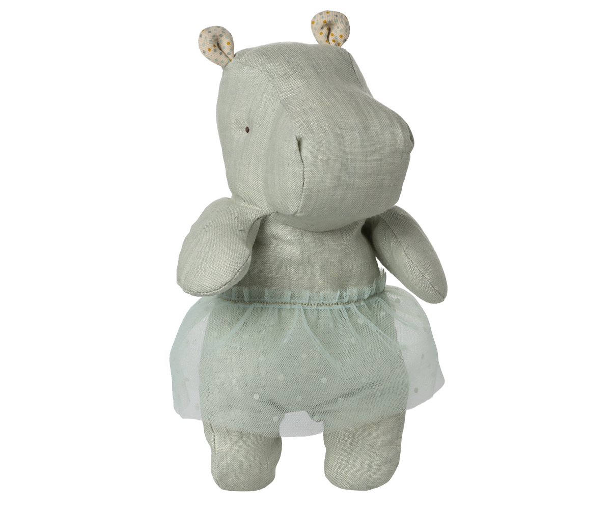 Kuscheltier HIPPO Klein, Minze, Maileg