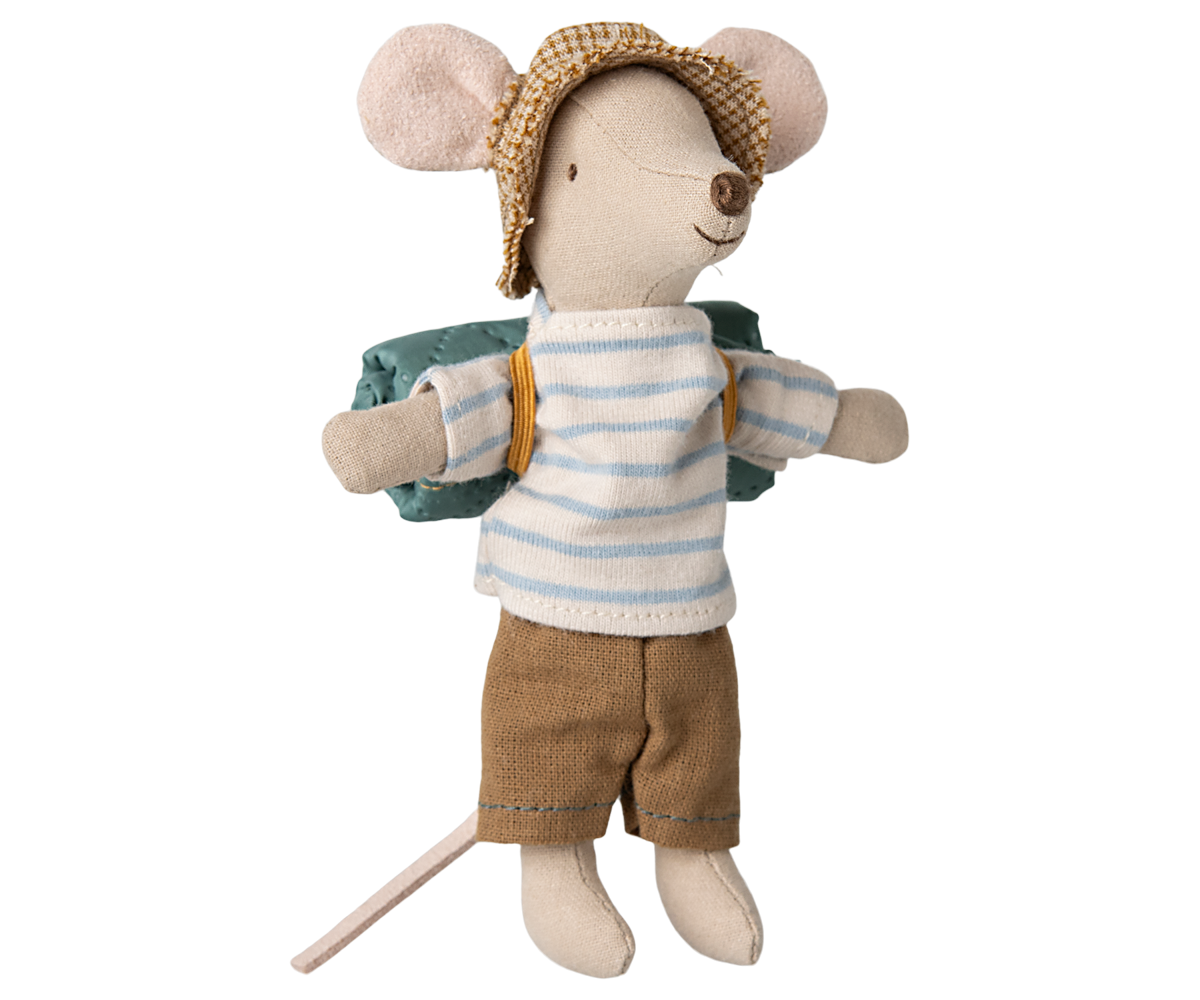 Großer Bruder-Maus CAMPER, Maileg