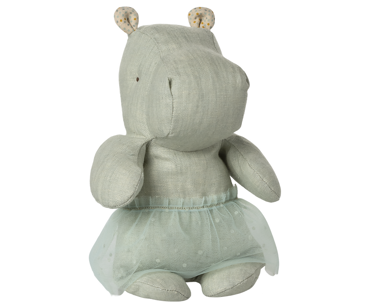 Kuscheltier HIPPO Klein, Minze, Maileg