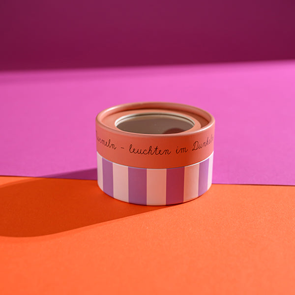 Magische Murmeln, Pink - Glow in the Dark, 12 Stück in Geschenkverpackung