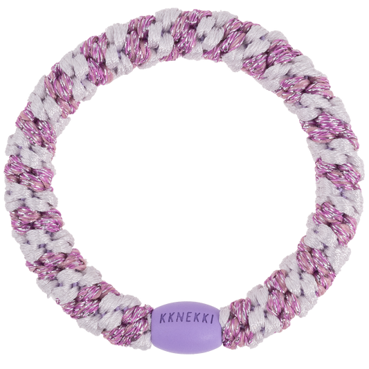 Lavender Pink Glitter Stripe , Kknekki