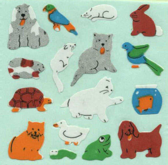Stickermagic, Paper Stickers - Micro Pets