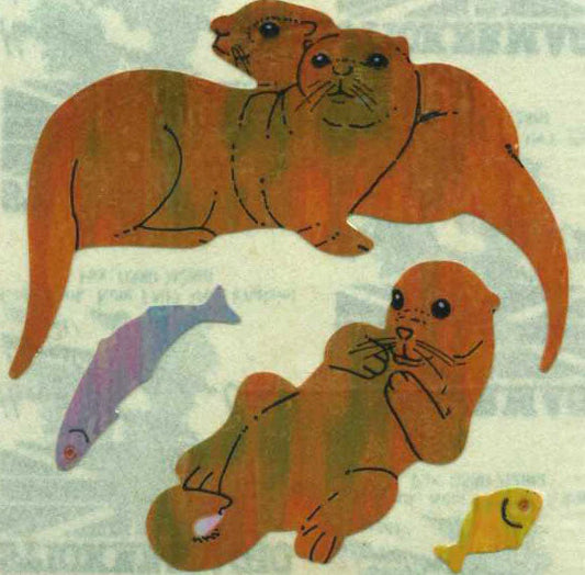 Stickermagic, Pearlie Stickers - Otters